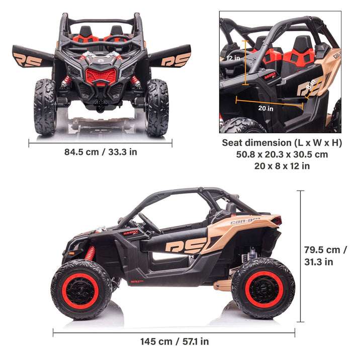 Voltz Toys Electric 24V Can-am Maverick X3 - RS